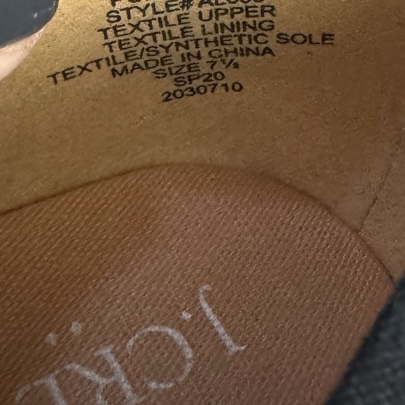 J.Crew Espadrille Wedge Sandals Black Size 7.5 - Picture 5 of 5